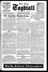 Neues Wiener Tagblatt (Wochen-Ausgabei)