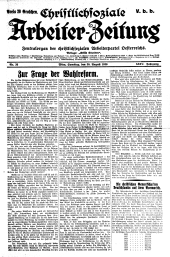 Christlich-soziale Arbeiter-Zeitung