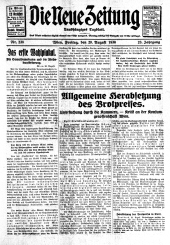 Die neue Zeitung