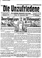 Die Unzufriedene