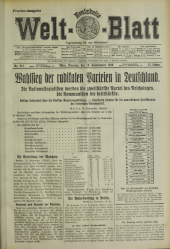 (Neuigkeits) Welt Blatt
