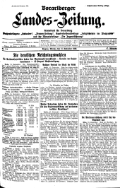 Vorarlberger Landes-Zeitung