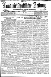 Wiener Landwirtschaftliche Zeitung