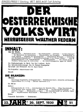 Der österreichische Volkswirt