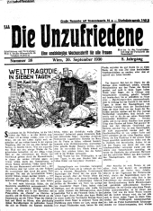 Die Unzufriedene