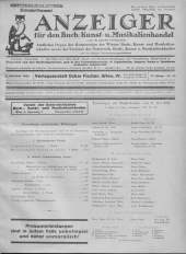 Oesterreichische Buchhändler-Correspondenz