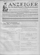 Oesterreichische Buchhändler-Correspondenz