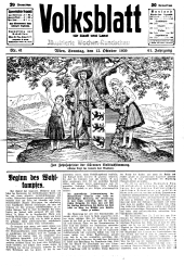 Volksblatt für Stadt und Land