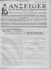 Oesterreichische Buchhändler-Correspondenz