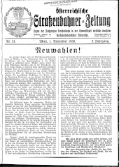 Österreichische Straßenbahner-Zeitung