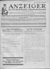 Oesterreichische Buchhändler-Correspondenz
