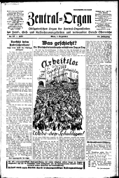 Neues Zentral-Organ der Hotel-, Gast- und Kaffeehaus-Angestellten