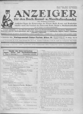 Oesterreichische Buchhändler-Correspondenz