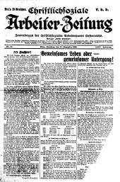 Christlich-soziale Arbeiter-Zeitung