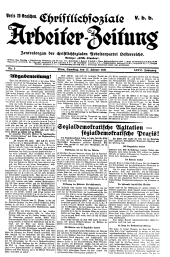 Christlich-soziale Arbeiter-Zeitung