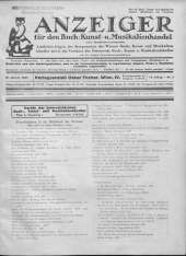 Oesterreichische Buchhändler-Correspondenz