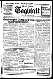 Neues Wiener Tagblatt (Wochen-Ausgabei)