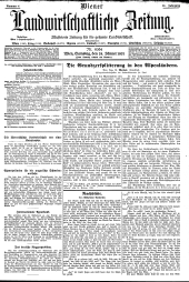 Wiener Landwirtschaftliche Zeitung