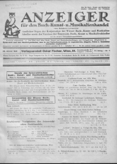 Oesterreichische Buchhändler-Correspondenz