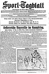 (Wiener) Sporttagblatt