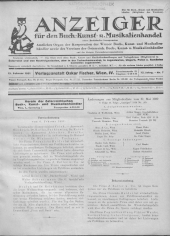 Oesterreichische Buchhändler-Correspondenz