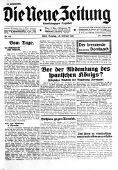 Die neue Zeitung