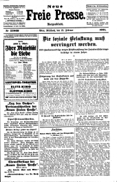 Neue Freie Presse