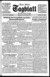 Neues Wiener Tagblatt (Wochen-Ausgabei)