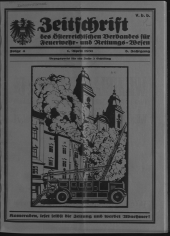 Zeitschrift d. Österr. Reichs-Verbandes f. Feuerwehr- und Rettungswesen