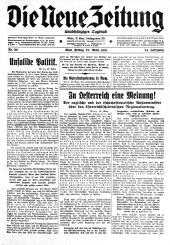 Die neue Zeitung