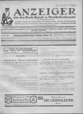 Oesterreichische Buchhändler-Correspondenz