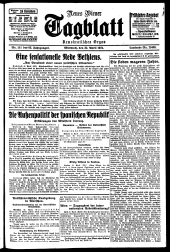 Neues Wiener Tagblatt (Wochen-Ausgabei)