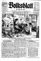 Volksblatt für Stadt und Land