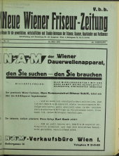 Neue Wiener Friseur-Zeitung