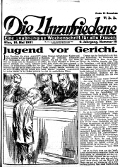 Die Unzufriedene