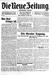Die neue Zeitung