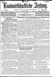 Wiener Landwirtschaftliche Zeitung