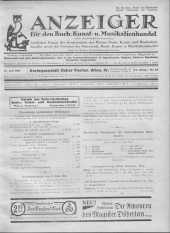 Oesterreichische Buchhändler-Correspondenz