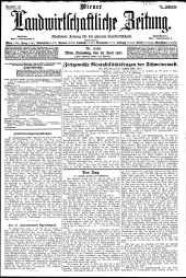 Wiener Landwirtschaftliche Zeitung