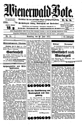 Wienerwald-Bote