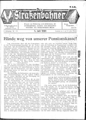 Der Straßenbahner