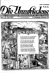 Die Unzufriedene