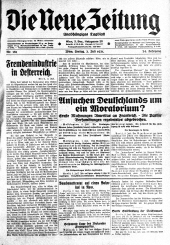 Die neue Zeitung