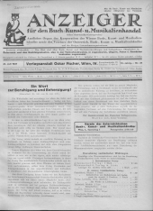 Oesterreichische Buchhändler-Correspondenz