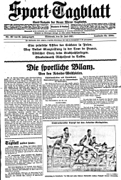 (Wiener) Sporttagblatt