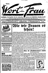 Das Wort der Frau