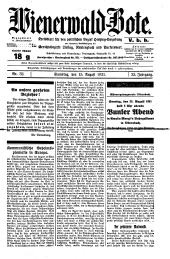 Wienerwald-Bote