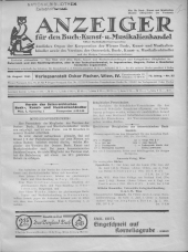 Oesterreichische Buchhändler-Correspondenz