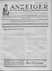 Oesterreichische Buchhändler-Correspondenz