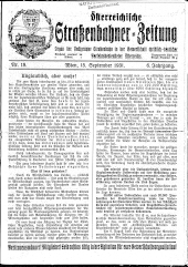 Österreichische Straßenbahner-Zeitung